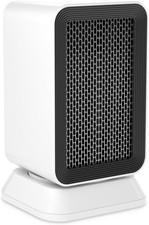 Electric Fan Heater Portable Ceramic Space Heater Overheat & Tip-over 1000W