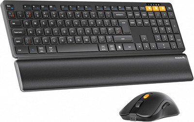 Protoarc Wireless Tastatur und Maus, KM60 Full-Size Bluetooth Tastatur und Maus