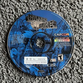 Cannon Spike Sega Dreamcast NTSC complete 2000 Street Fighter VERY RARE Capcom