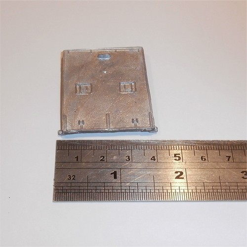 Dinky Toys 581 979 981 Horse Box Rear Door - Picture 3 of 4