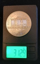 2021 Silver 1.50 Euro Austrian Philharmonic 1 Oz Fine Silver Coin 102.10 per troy oz