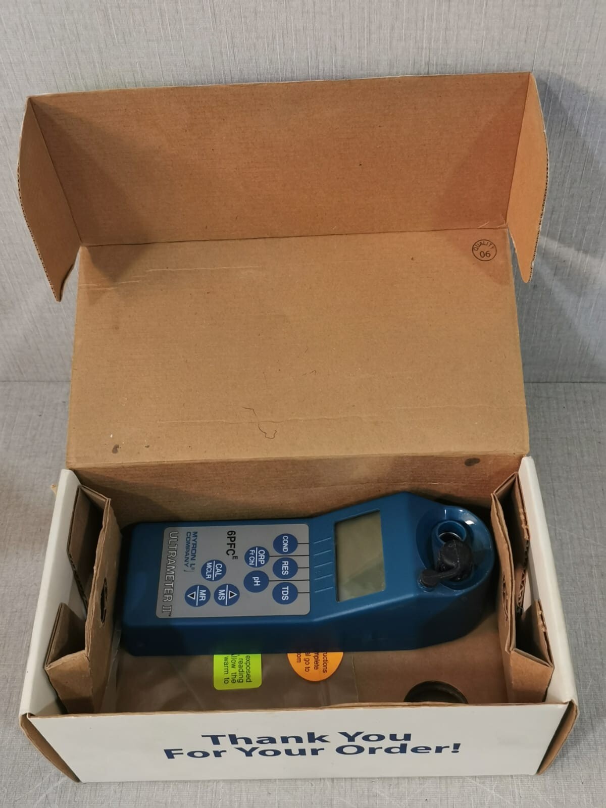 MYRON L COMPANY ULTRAMETER II 6PFC, FOR PARTS eBay