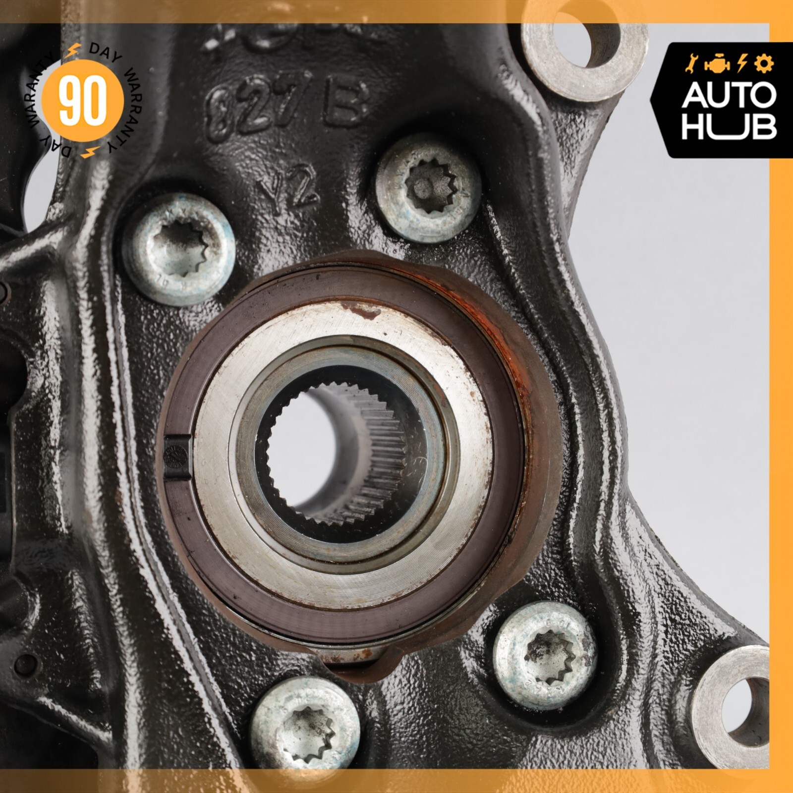 03-07 Bentley Continental GT Coupe Front Right Side Spindle Knuckle Hub OEM 65k