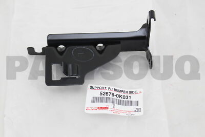 526760K031 Genuine Toyota SUPPORT FR BUMPER S 52676-0K031 | eBay