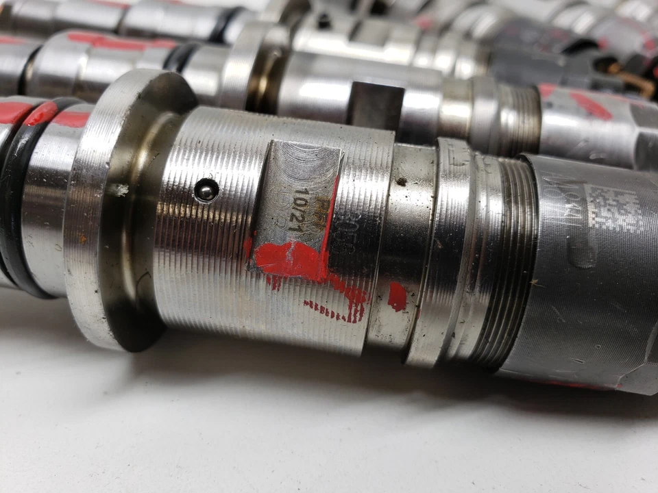 RAM 2500 3500 2010-2012 6,7 L CUMMINS 6,7 L JUEGO DE INYECTORES MOPAR FECHA 10/2021 #454 Foto 3 de 4