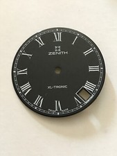 ZENITH XL-Tronic vintage dial, smalto 29,7mm, Dark Blue tone, NOS