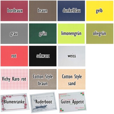Tischsets Papier 30 x 40cm Platzsets Platzdeckchen Tischmatte Papiertischsets