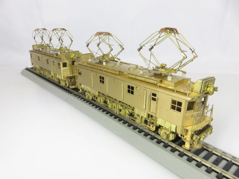 Nickel Plate Products Brass HO Great Northern Z-1 Boxcab Electric Locomotive Set - Image 4 of 4