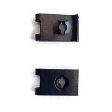 U-Style Clip-On Nut 8 Pack 25 U-Type Fasteners Hardware Steel Zinc Plated