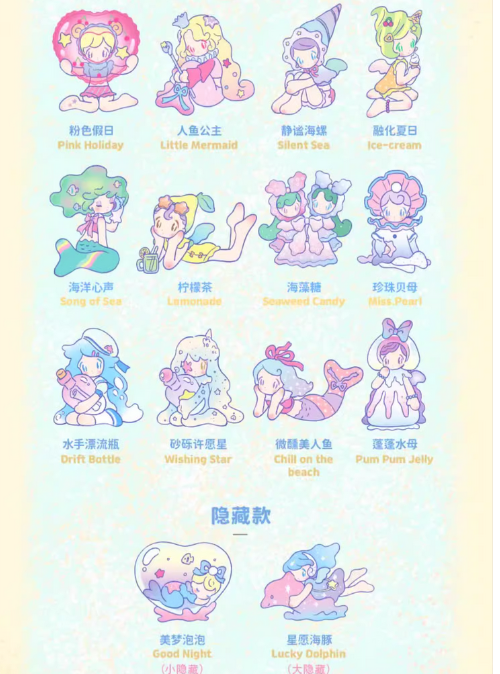 F.UN AAMY Mind of the Sea Series Blind Box Confirmed Figure Art