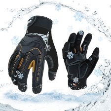 Vgo 1 Pair 32°F Waterproof Heavy-Duty Winter Mechanic Glove w/3M liner(SL8849FW) Vgo 1 Pair 32°F Waterproof Heavy-Duty Winter Mechanic Glove w/3M liner(SL8849FW) - Image 1