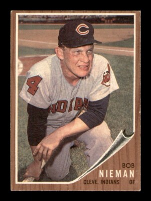 1962 Topps Set Break #182 Bob Nieman EX *OBGcards*