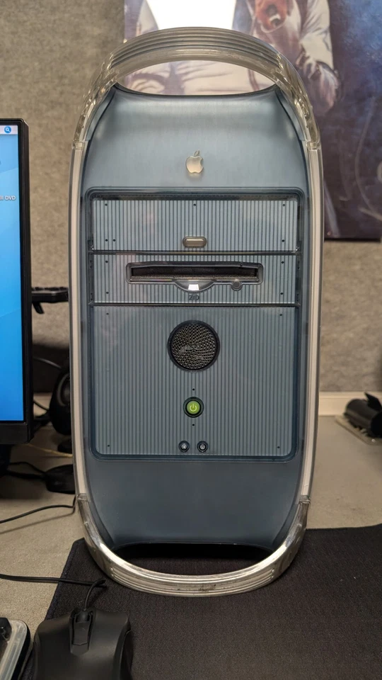 Apple Power Mac G4 1ª gen 1999/2001 Tower CPU PPC - OS X Tiger + Tastiera Apple - Immagine 2 di 4