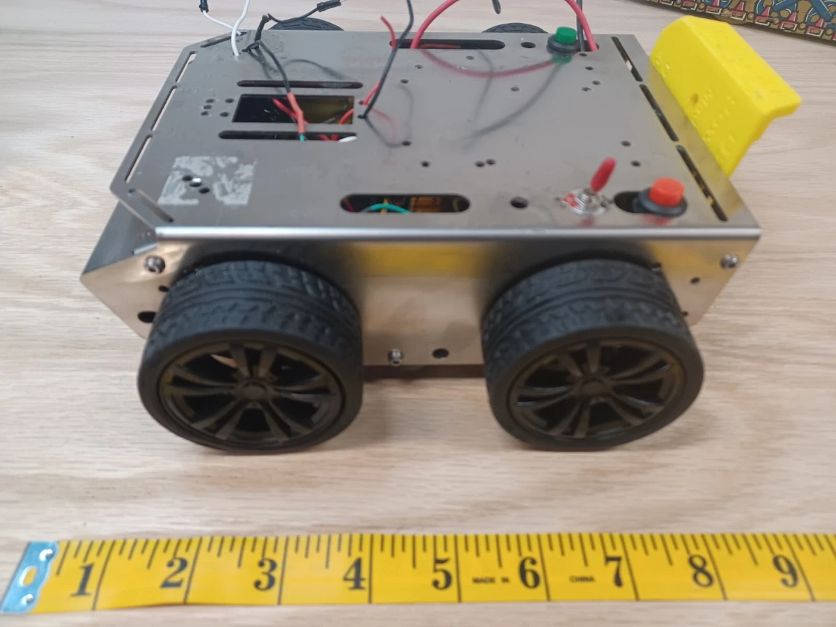 Robot Small Rover Droid Metal Robot Car Platform Droid Ai Unit