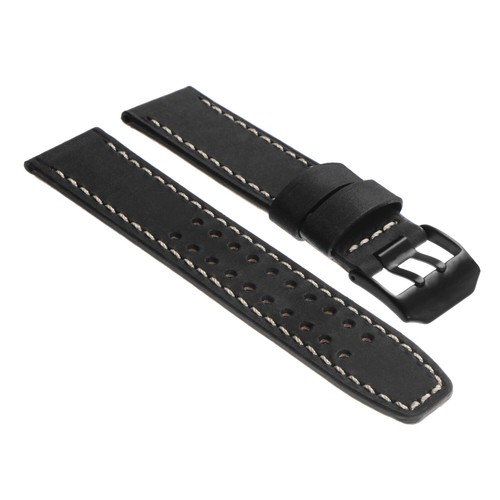 Dassari 23 mm Vintage Leder Ersatz Uhr Armband Armband für Luminox Evo - Bild 4 von 17