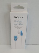 Sony MDR-E9LP In-Ear Stereo Audio Fashion Earbuds Earphones Headphones Blue Box