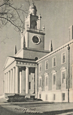 Andover Massachusetts Ma ~ Samuel Phillips Academy-Samuel Flur ~ Postkarte