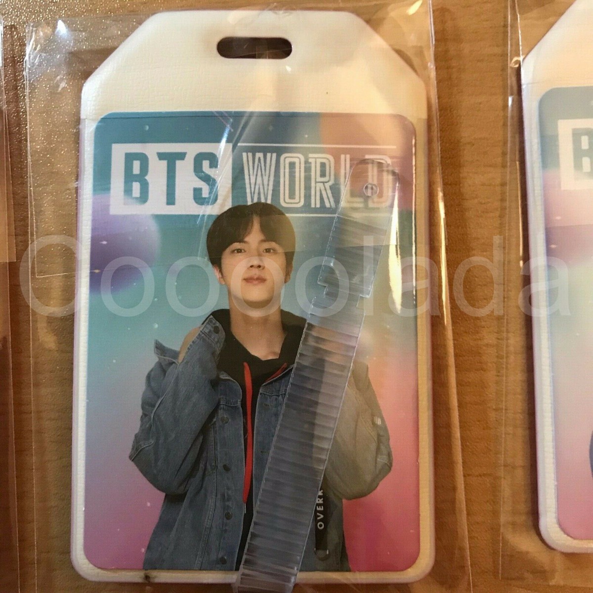 BTS World OST Soundtrack Album Official Photocard / Name Tag [US