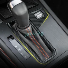 For 2025-2026 Nissan Kicks Carbon Fiber Gear Shift Panel Cover Trim Overlay LHD