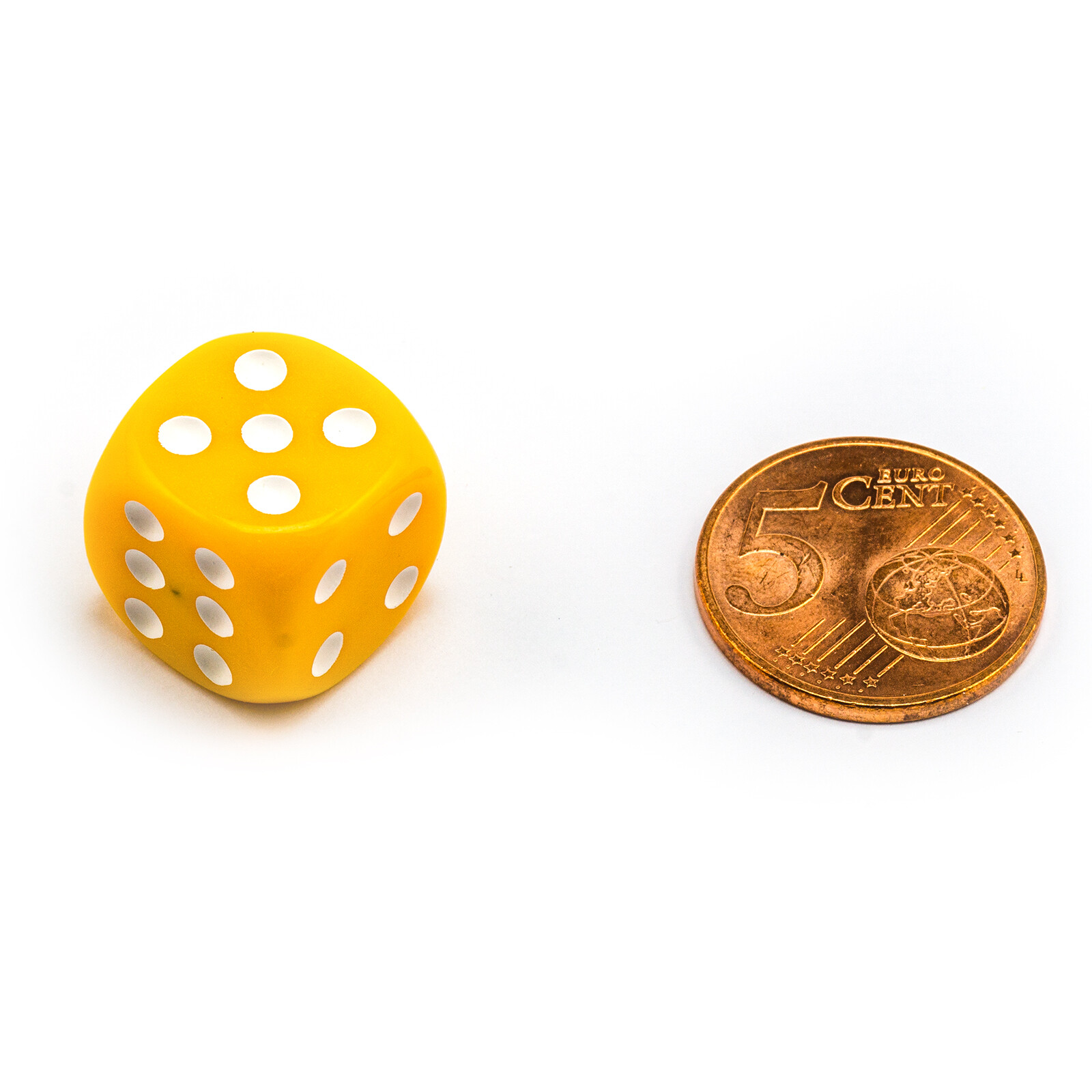 Choose Single Colorful Acrylic Dice Play Dice Set Eye Dice 16mm eBay