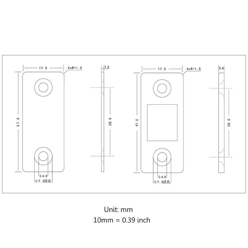 Door Stop Door Catch Furniture Hardware eBay