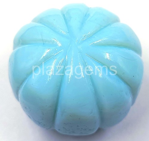 120.00 Ct musk melon Cut Natural Blue Opal Certified Loose Gems 5JRJ - Picture 2 of 7