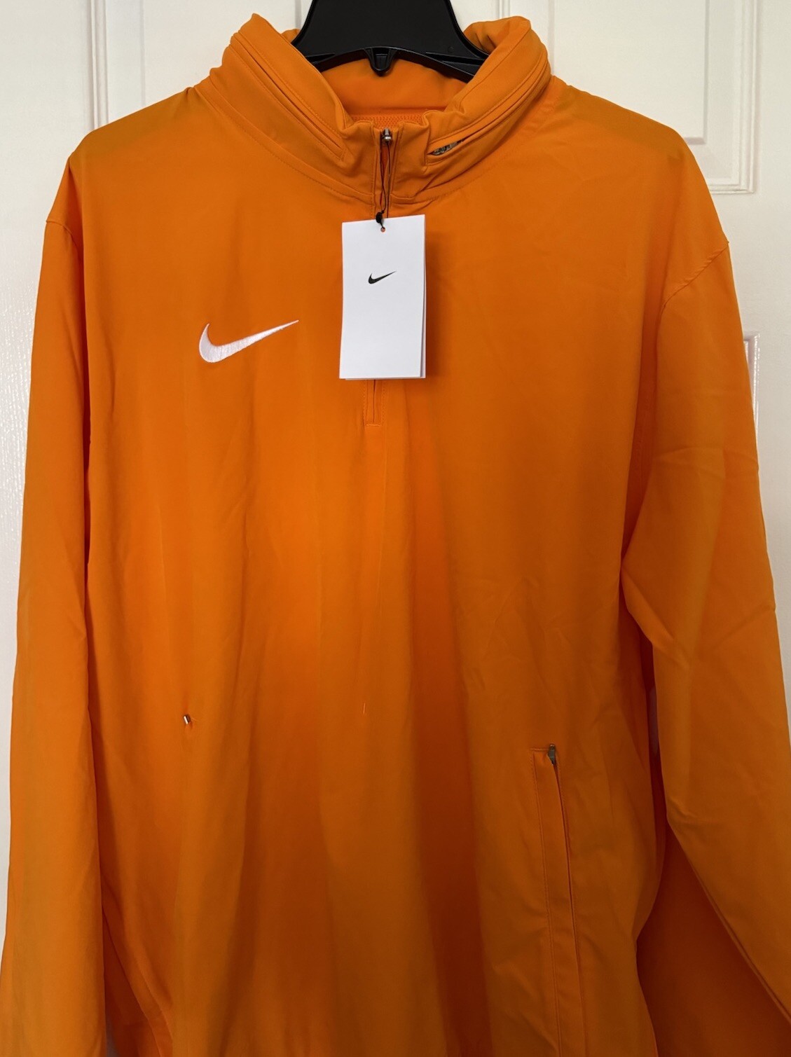 Nike Mens XL Long-Sleeve Woven Coach Jacket Tennessee Vols Orange DV6754-873 NEW thumbnail 3