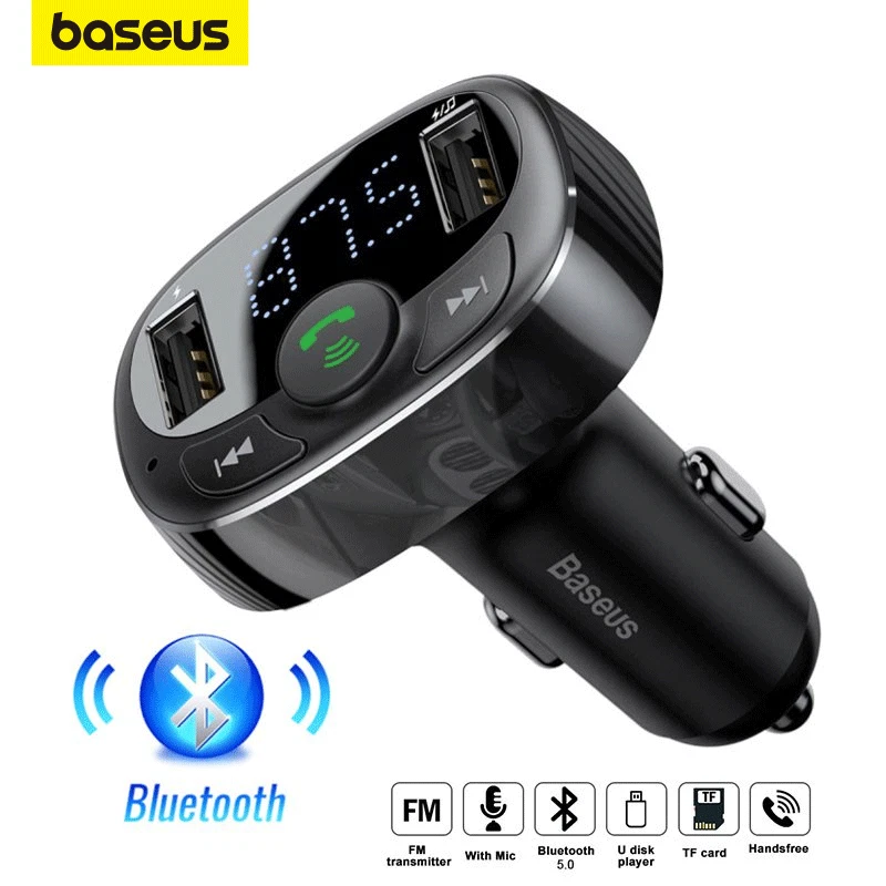 Bluetooth FM Transmitter Auto Radio Audio MP3 Player USB Ladegerät Adapter KFZ