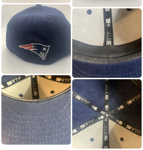 Sombrero ajustado New England Patriots talla 7 para jóvenes - Imagen 4 de 4