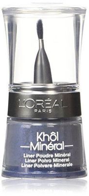 1 STÜCK L'OREAL KHOL MINERAL LINER MINERALPULVER blau blau meteorit EYELINER 03