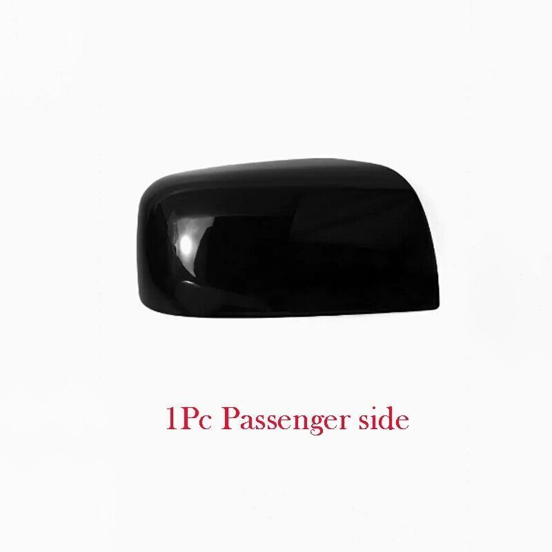 1PCS Side Mirror Cover Cap Trim for 2008-2013 Nissan Rogue Passenger Side Black