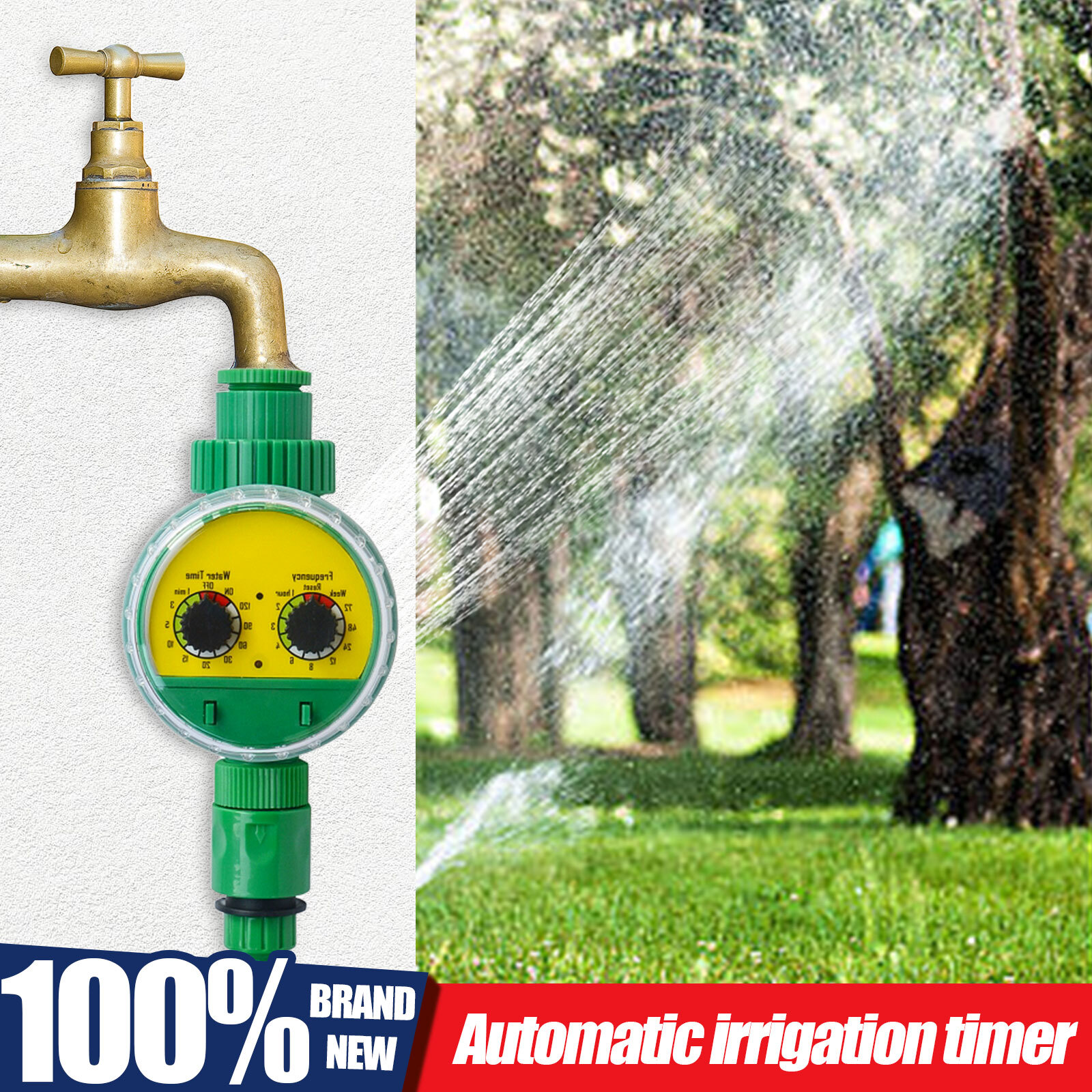 Automatic Garden Watering Timer - Outdoor Electronic Irrigation Controller