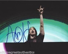 STEVE AOKI DIM MAK DJ TECHNO AUTHENTIC SIGNED 8X10 PHOTO 1 W/COA PROOF