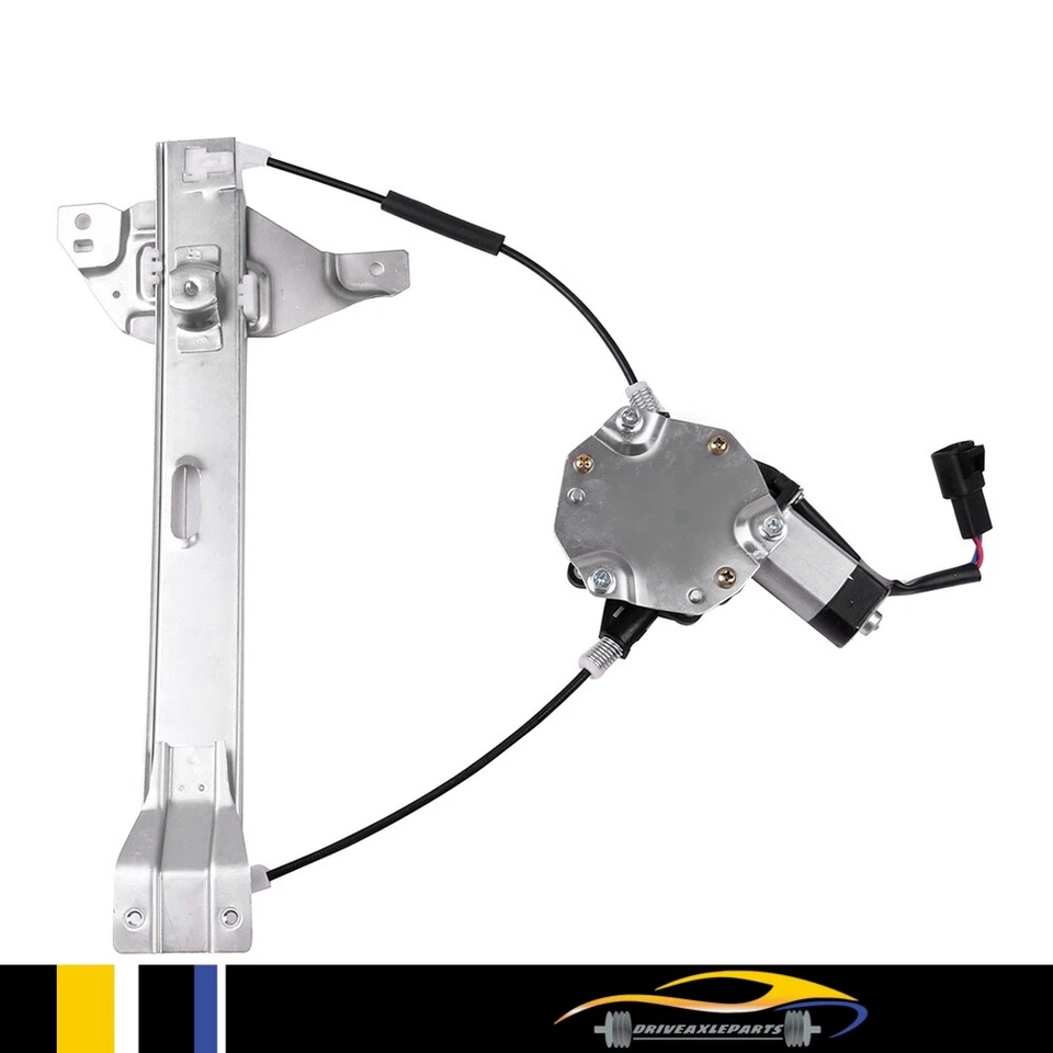 Regulador de ventana eléctrica trasero izquierdo derecho para Chevy Impala 2006-13 con motor Foto 3 de 4