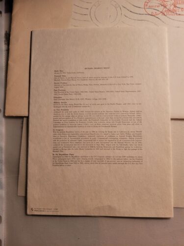 Presidential Election Letters Signed - Picture 10 of 19