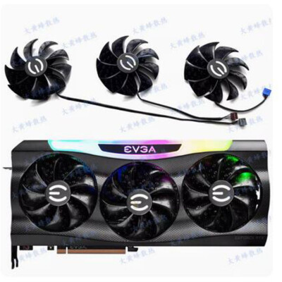For EVGA RTX3070 3070ti 3080 3080ti 3090 FTW3 Graphics Card Cooling Fan