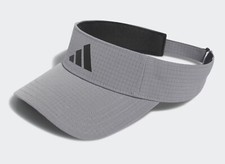 adidas Tour Golf Visor Hat Adjustable Sport Headwear Grey Three OSFM HT3331 New