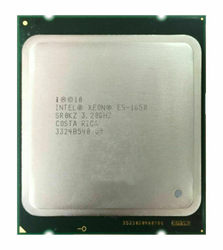 Intel Xeon E5-1650 3.20 GHz 6 Cores 12 Threads SR0KZ LGA2011 CPU Processor - Image 2 of 3