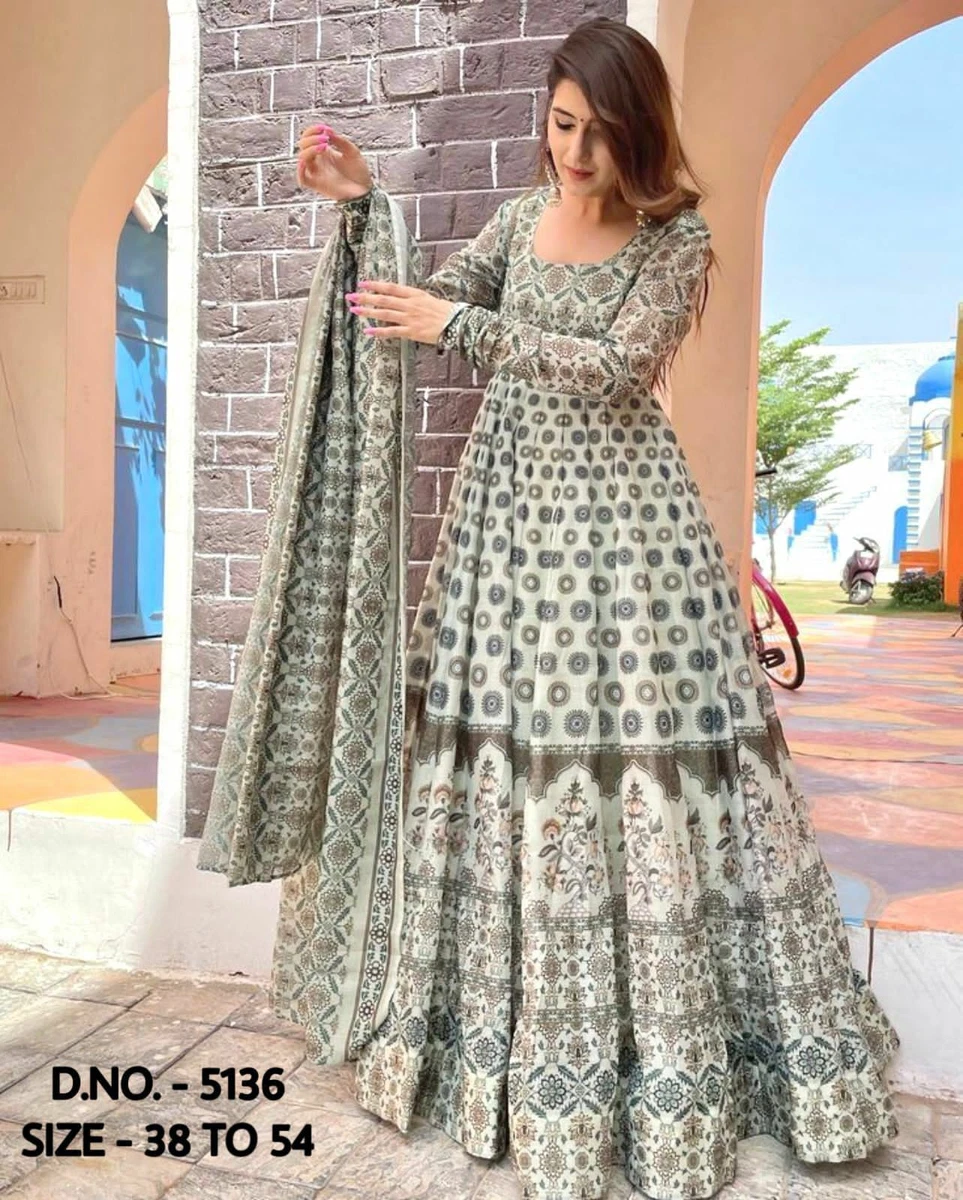 Wine Embroidered Floor Touch Anarkali Style Gown