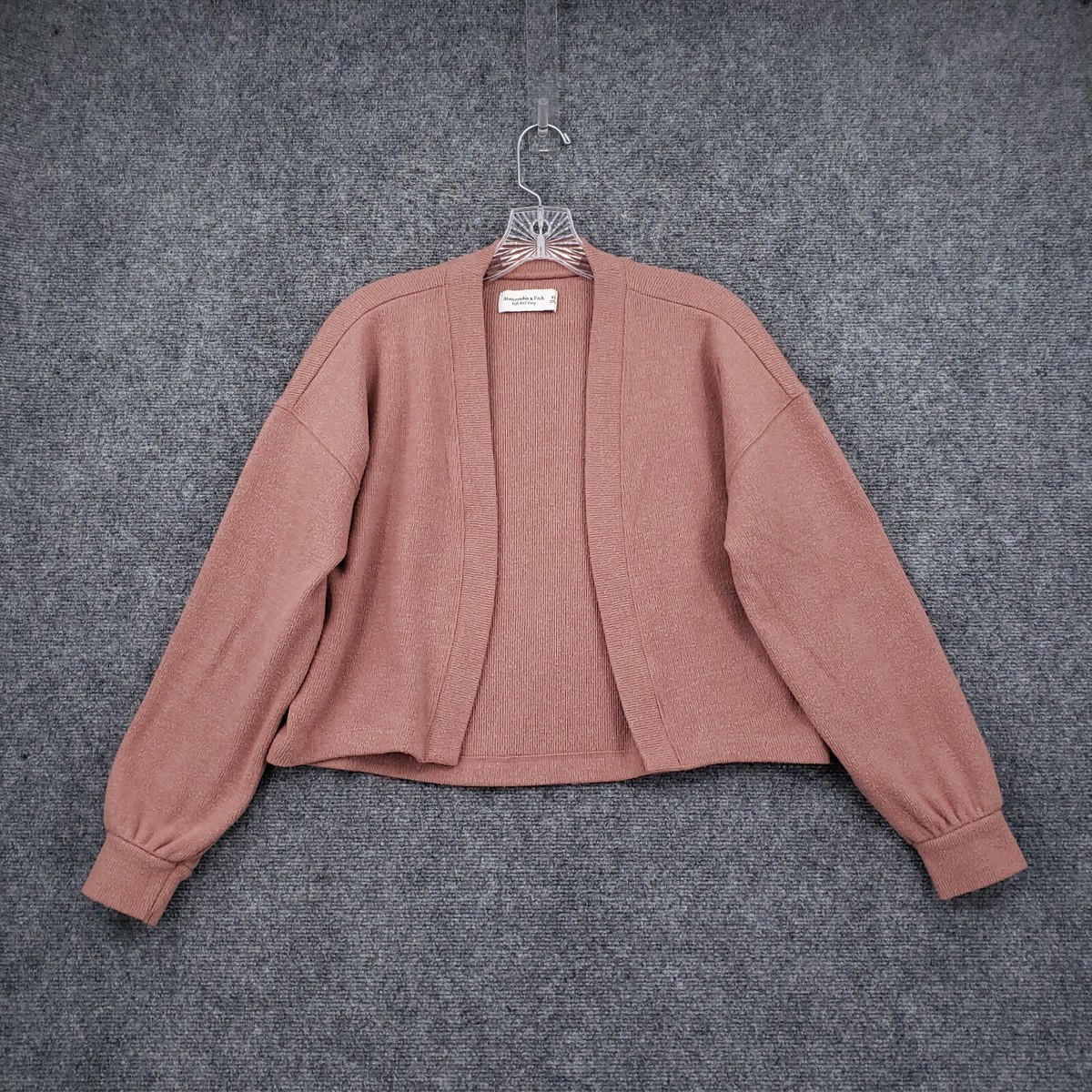 Abercrombie Fitch Cardigan Women XS Extra Small Brown Soft A&F