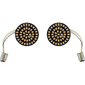 Inserciones de señal de giro delanteras Custom Dynamics Gen-4-A-1157 ámbar 1157 Génesis 4 Foto 2 de 2