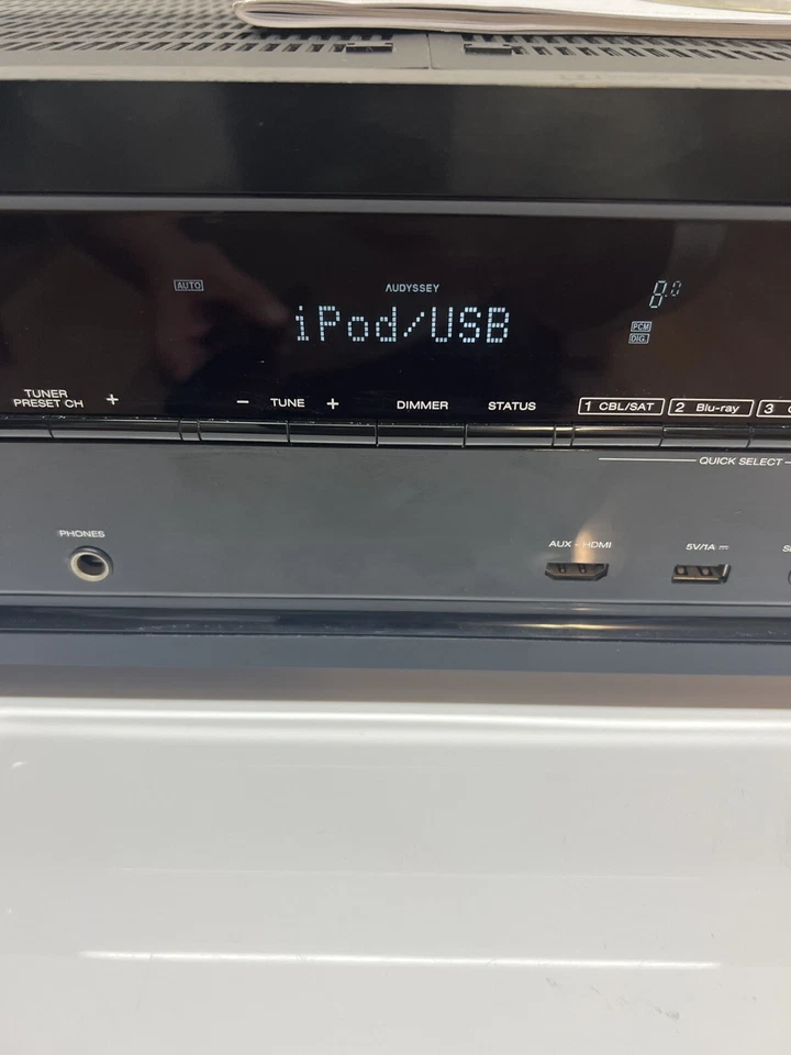 Denon AVR-X1000 5.1A/V Receiver 145W HDMI 3D USB inklusive Fernbedienung - Bild 2 von 4