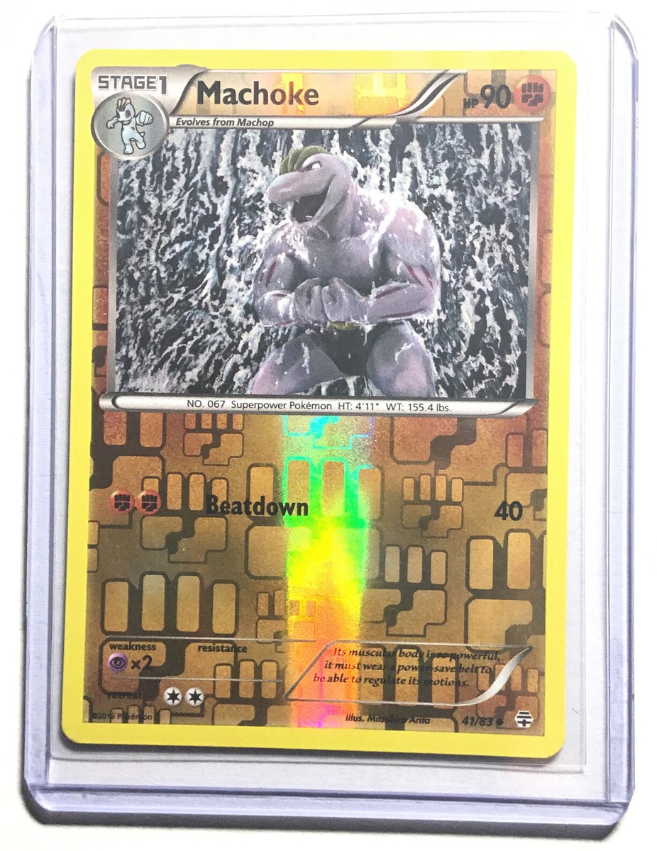 MACHOKE - 41/83 - XY GENERATIONS - Reverse Holo - Pokemon
