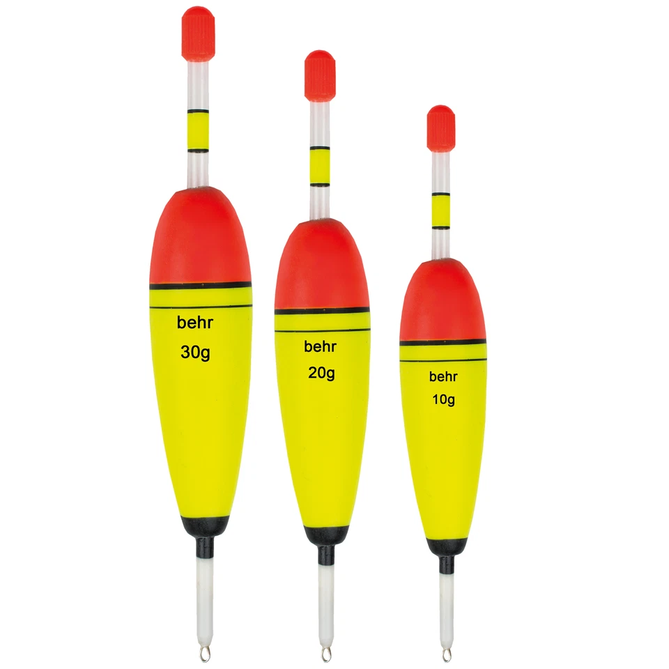 EVA Knicklichtpose Nachtangeln Raubfischpose Schwimmer Pose 10-30g Hecht Behr