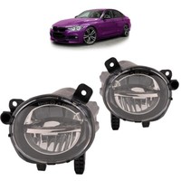 Set LED Nebelscheinwerfer Klarglas Passend FüR BMW 2Er F22/F23/F45/F46