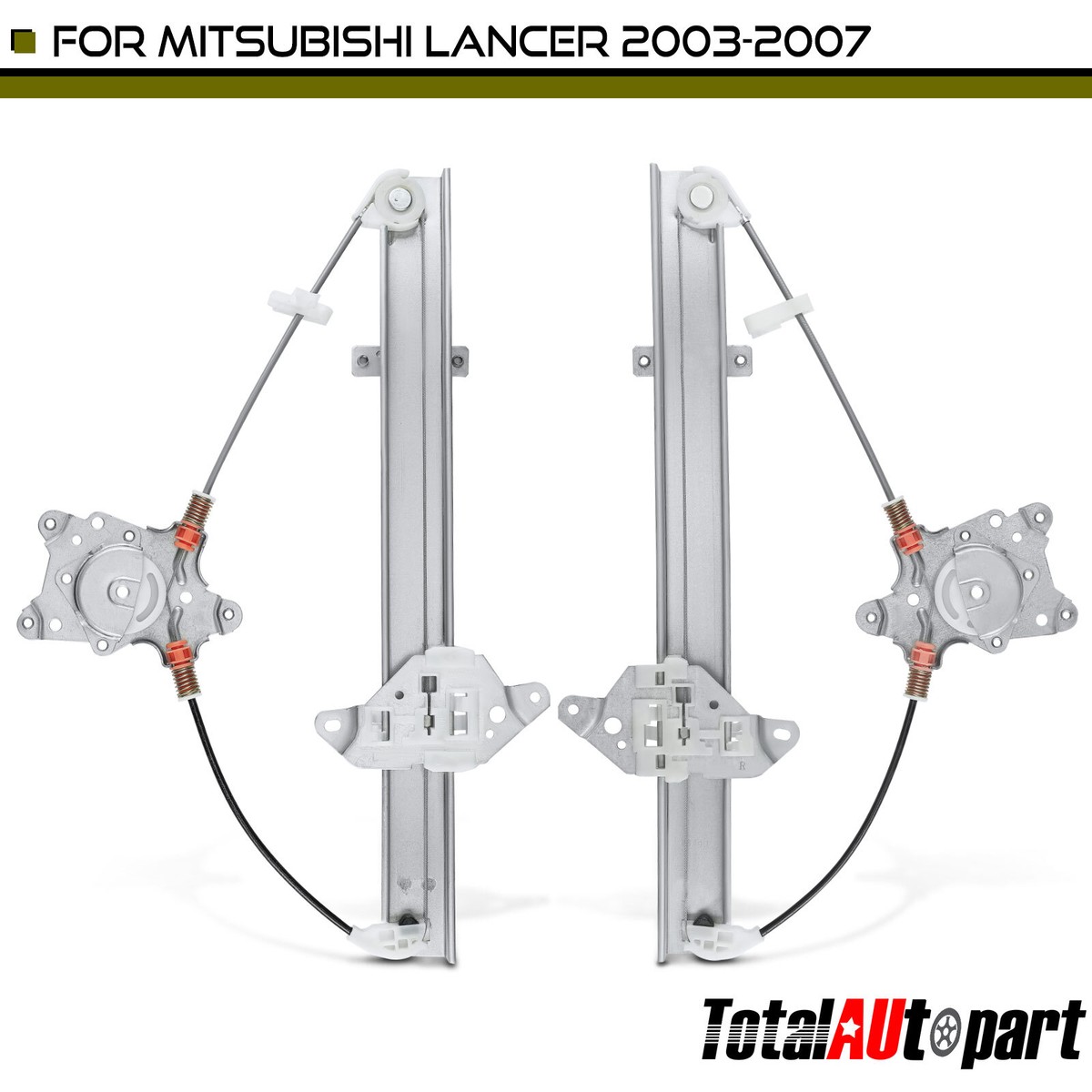 Mk488227 Driver And Passenger Side Regulators Power - Front Left For 2002-2007 ...