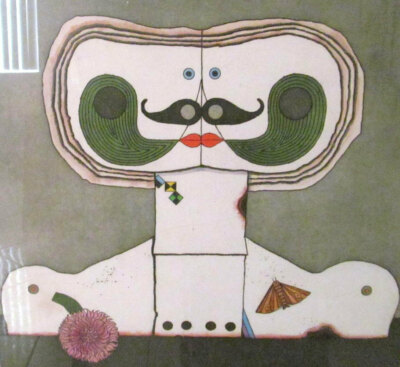 Rare 1960's Original Hand Signed Carl Lambertz Aquatint Color Germany Art Print