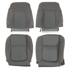 LABLT Seat Cover For Ford F150 2011-2013 2014 Cloth Driver Passenger Top Bottom