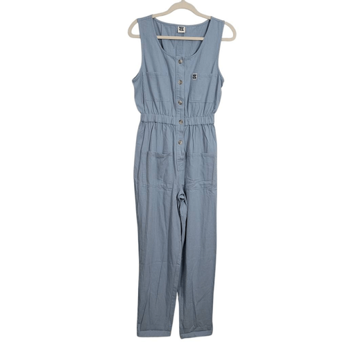Mono Lucy & Yak JUNI 100 % Algodón Orgánico Talla S Azul Claro Cónico - Imagen 2 de 11