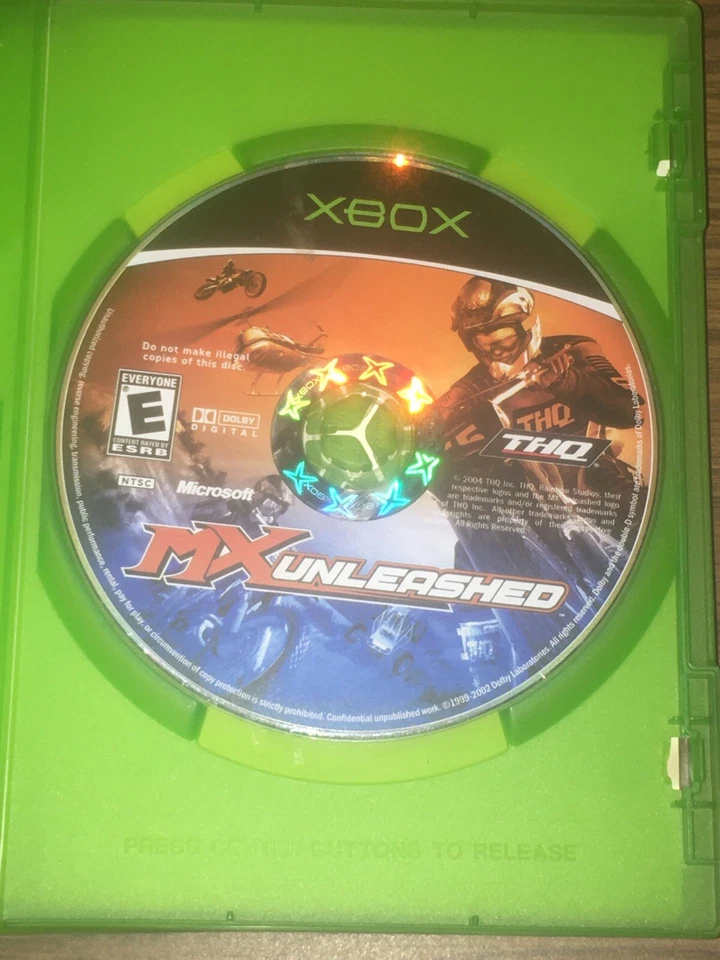  MX UNLEASHED Crash ‘N’ Burn Original Xbox Lot Of 2 - Image 2 of 4